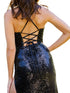 Bliss 3D Flower Applique Rhinestone Bead Sequin Accent Slit Gown for Women, Sizes XS-3XL - SophiasStyle.com